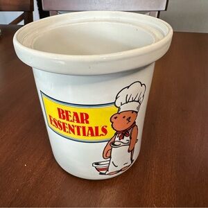 🌟3/$20🌟 Ceramic “Bear Essentials” Utensil Holder